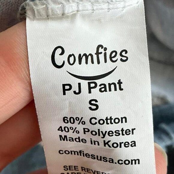 Yellow Lab Unisex Cotton Pajama Pants Comfies size Small - Picture 3 of 3